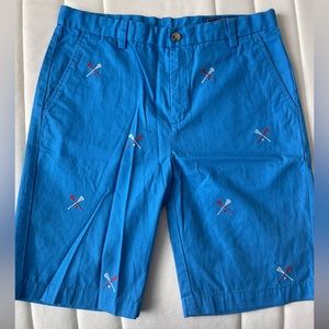 Vineyard Vines embroidered lacrosse Breaker Shorts - BOYS 18 9inch Inseam